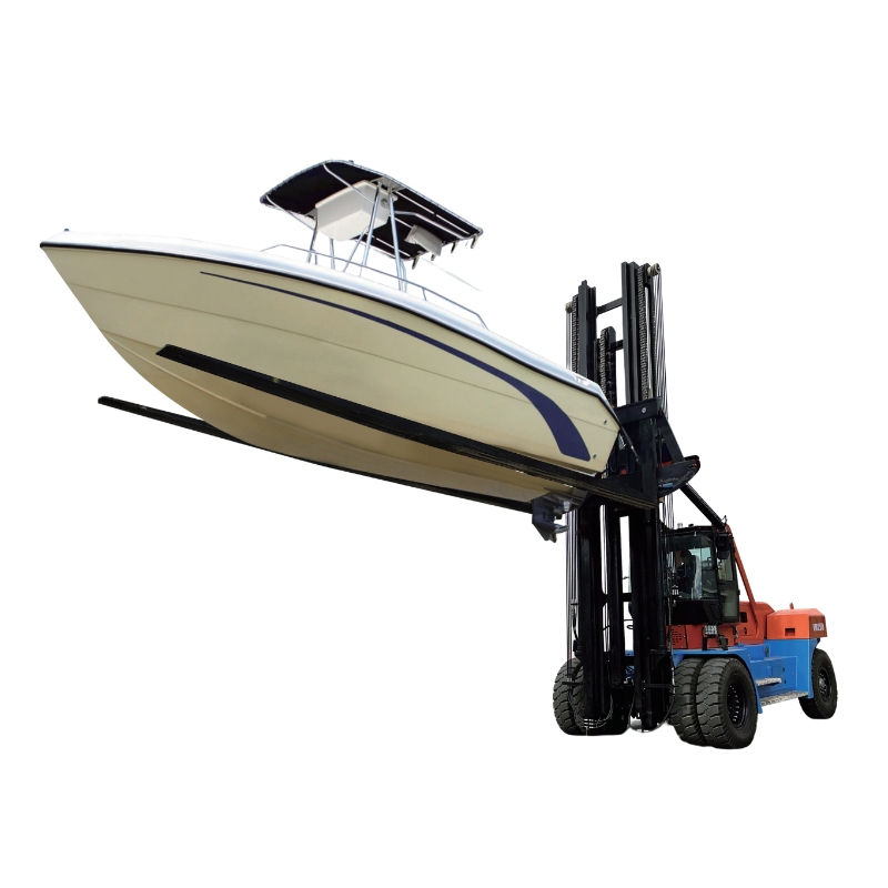 Chariot élévateur pour marina SOCMA HNF-200 pour le levage de bateaux dans les marinas